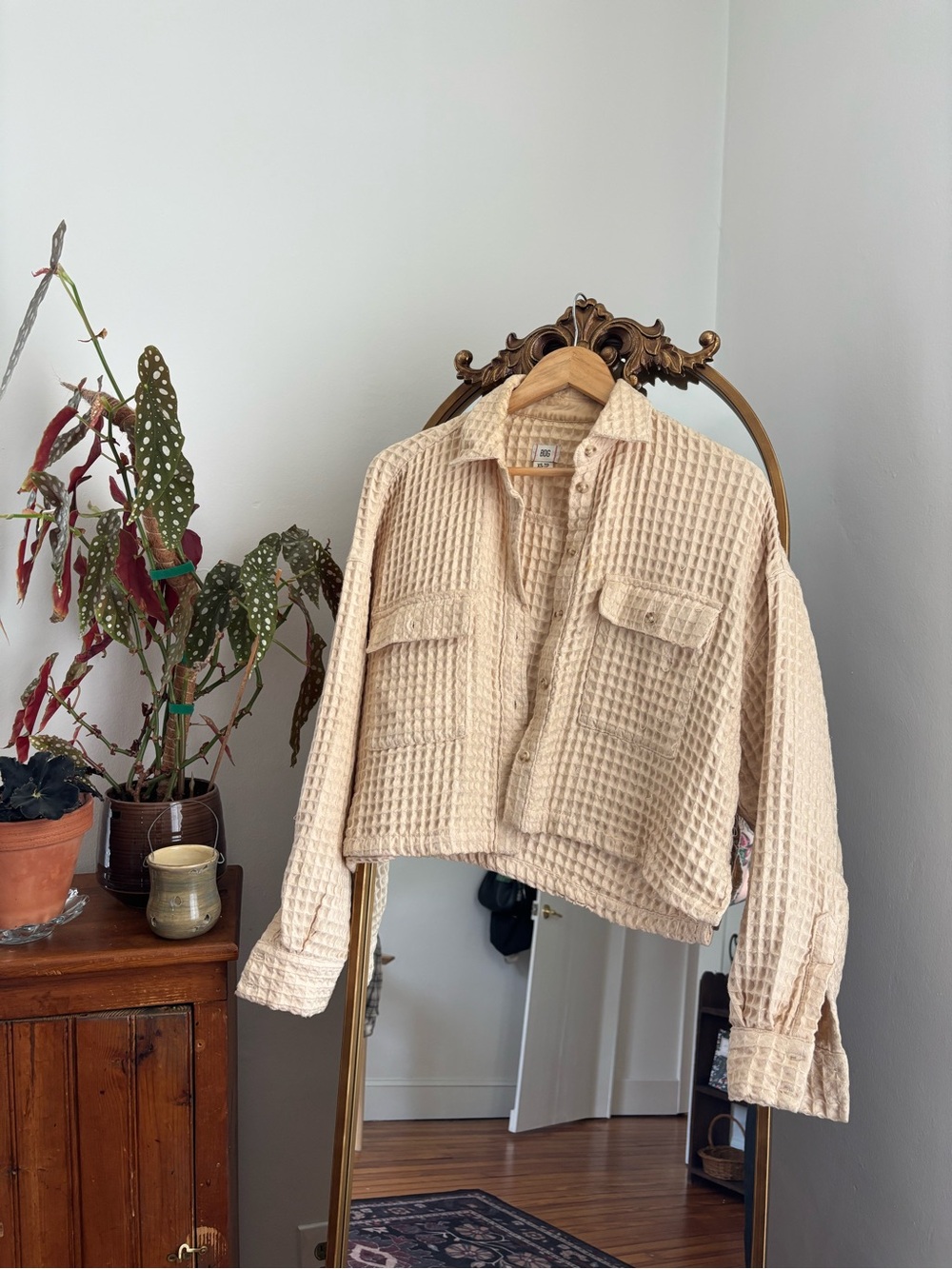 Urban Outfitters BDG Waffle Button Down